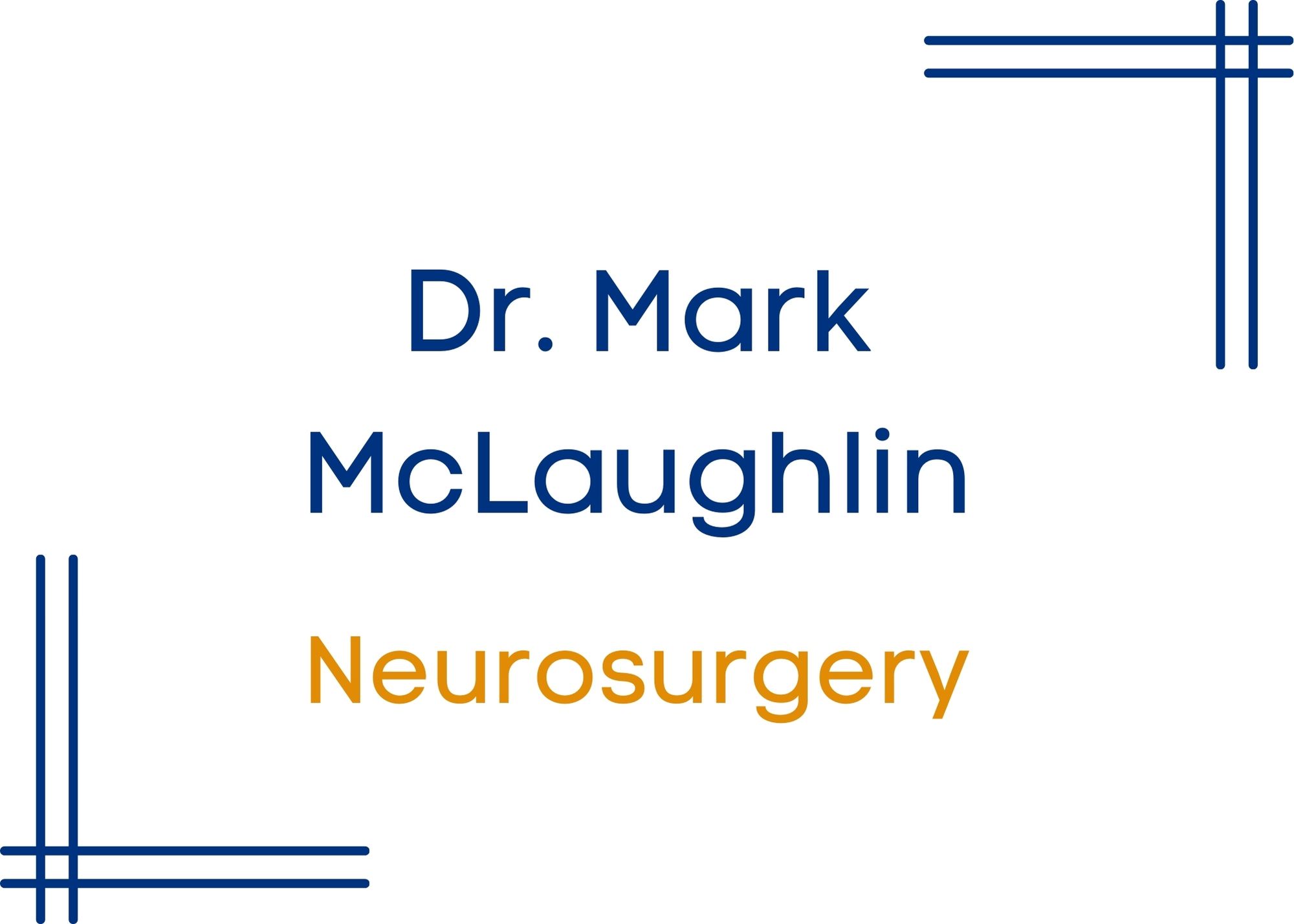 Dr Mark McLaughlin